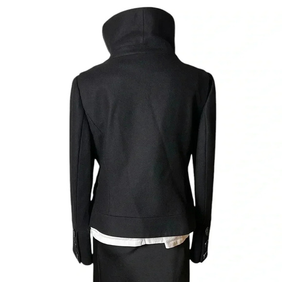 Ann Taylor Black Pea Coat - Picture 6 of 14